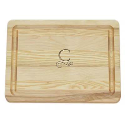 CARVED SOLUTIONS MASTER COLLECTION WOODEN CUTTING BOARD SMALL -PI-FLOURISH-C