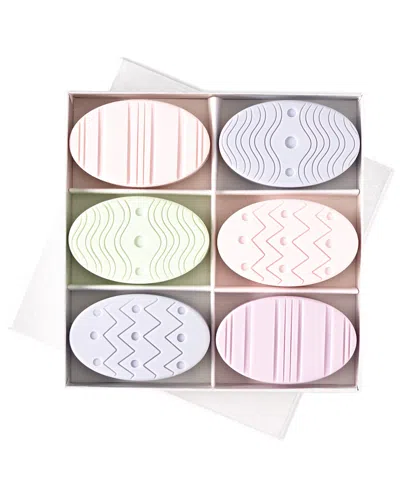 Carved Solutions Modern Easter Egg 6pc Assorted Bar Soaps Set
