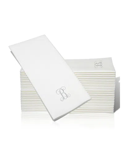 Carved Solutions Pack Of 50 Towels In Silver