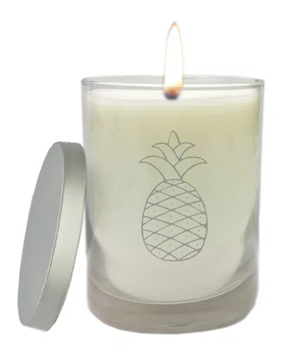 CARVED SOLUTIONS CARVED SOLUTIONS' PERSONALIZED JUST FLAME UNSCENTED HAND POURED CANDLE