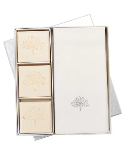 CARVED SOLUTIONS CARVED SOLUTIONS TREE OF LIFE 15PC SOAP & TOWEL SET