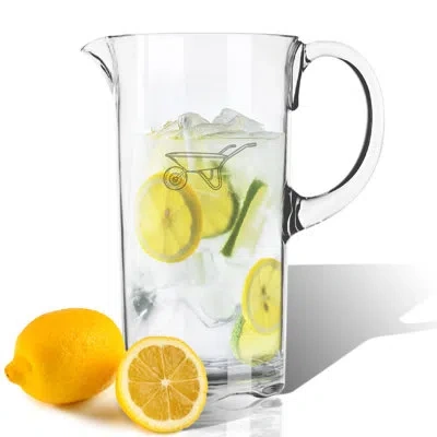 Carved Solutions Tritan Wheelbarrow 55 Oz. Pitcher In Clear