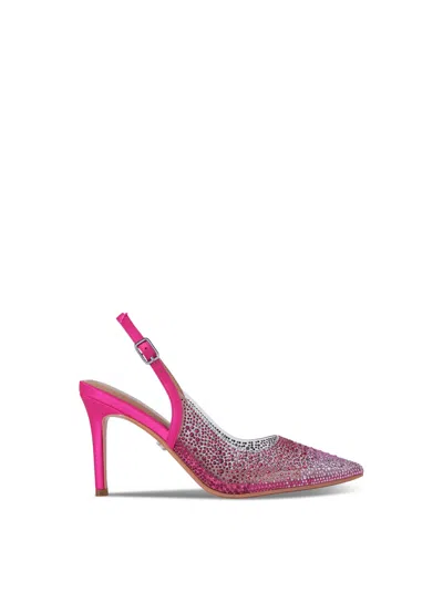 Carvela Positano Vinyl Sling Back In Pink