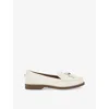 CARVELA WOMENS CARVELA MANOR FAUX-LEATHER LOAFERS