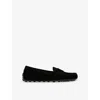 Carvela Womens Black Avola Suede Loafers Eur 40 / 7 Uk In Black