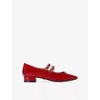 Carvela Womens  Harper Patent-leather Heeled Pumps