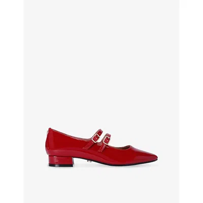 Carvela Womens  Harper Patent-leather Heeled Pumps