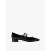Carvela Womens  Harper Patent-leather Heeled Pumps