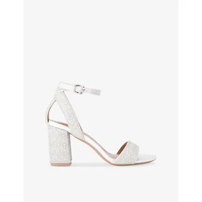 Carvela Womens  Kianni Crystal-embellished Heeled Sandals