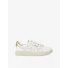 CARVELA WOMENS CARVELA FIORA FAUX-LEATHER LOW-TOP TRAINERS