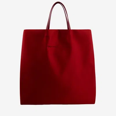 Carven Jeanne Leather Tote Bag