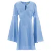 Carven "babydoll" Dress In Blue