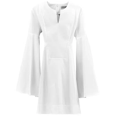 Carven "babydoll" Dress In White