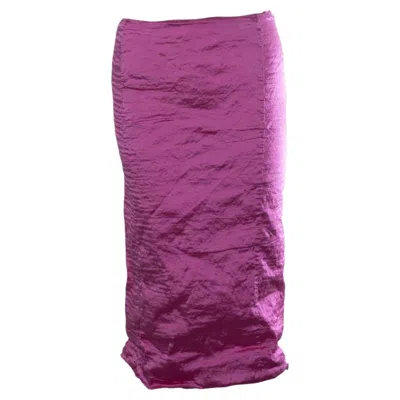 Pre-owned Carven , Barbie Pink Midi Skirt