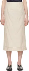 Carven Midi Skirt Double In Calico