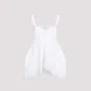 Carven Fitted Cotton Shirt With Adjustable Straps In White