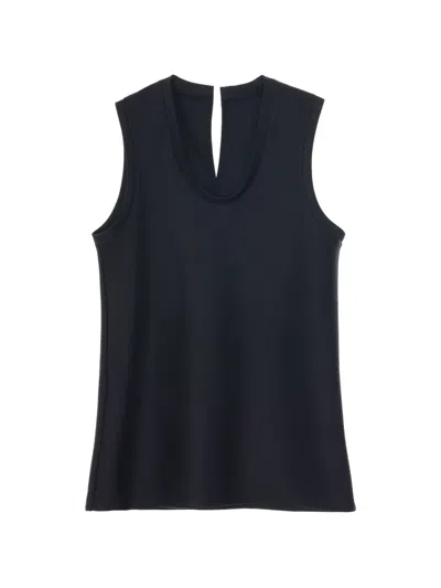 Carven Sleeveless Top In Blue