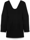 Carven Black Mini Dress