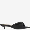 Carven Knotted Front Sandals With 3.5cm Heel In Black