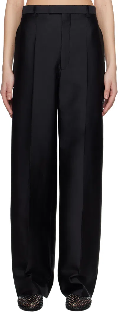 Carven Black Straight Trousers