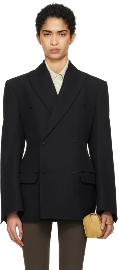 Carven Black Tailored Blazer