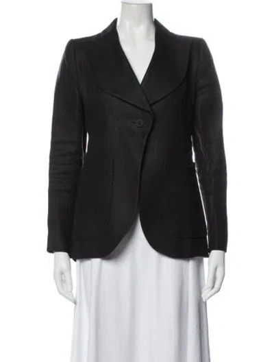 Pre-owned Carven Blazer In Gray