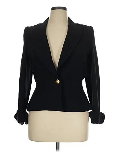Pre-owned Carven Blazer Jacket In Black