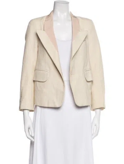 Pre-owned Carven Blazer In Neutral