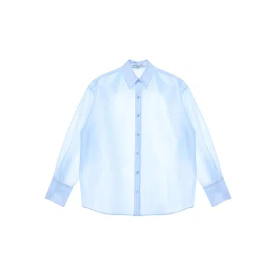 CARVEN CARVEN BLUE TOPS - SHIRTS WOMEN