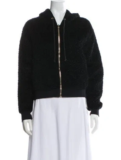 Pre-owned Carven Bomber Jacket In Black