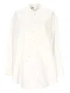 Carven Buttoned Shirt In White