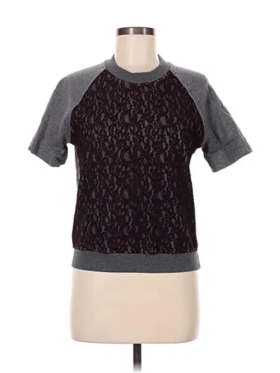 Pre-owned Carven Cardigan Sweater In Gray