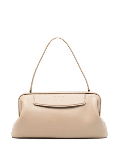 Carven Carmen Beige Shoulder Bag