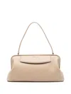 Carven Neutral Tote Bags