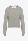 CARVEN CASHMERE KNIT CARDIGAN