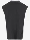 Carven Sleeveless Scarf-detail Vest