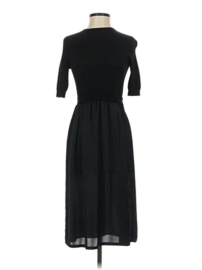 Pre-owned Carven Casual Dress In Black