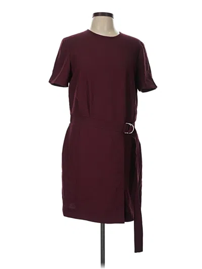 Carven Casual Dress In Burgundy