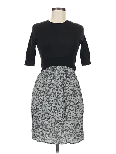 Pre-owned Carven Casual Dress In Gray