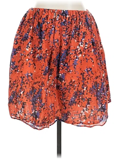 Pre-owned Carven Casual Skirt In Orange