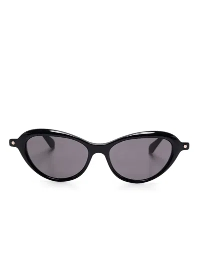 Carven Cat-eye Sunglasses In ブラック