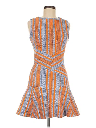 Pre-owned Carven Cocktail Dress In Orange
