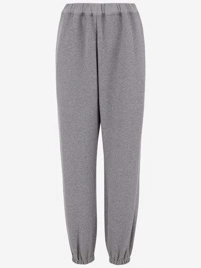 CARVEN CARVEN COTTON BLEND JOGGING TROUSERS