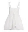 Carven Cotton Popeline Top In White