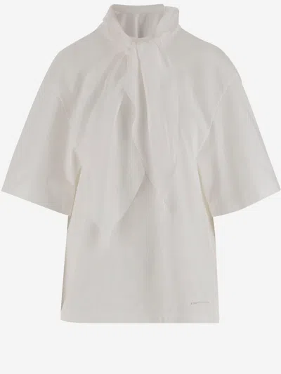 CARVEN CARVEN COTTON TOP WITH BOW