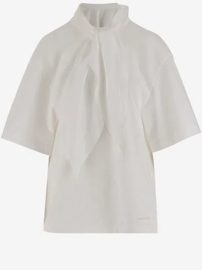 CARVEN COTTON TOP WITH BOW