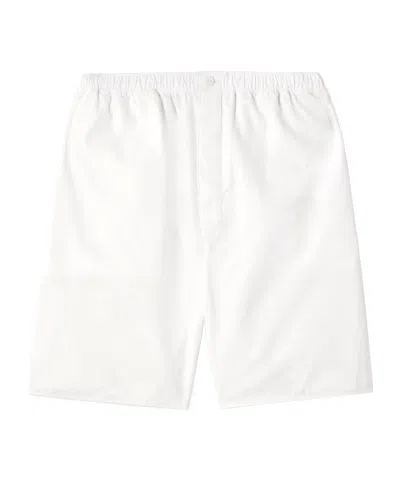 Carven Cotton-poplin Shorts In White