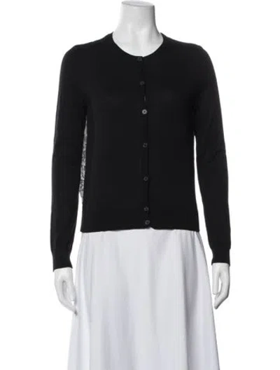 Pre-owned Carven Crew Neck Sweater In Blue