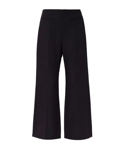 Carven Cropped Trousers In Blue