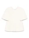 Carven Dart-detail Top In Neutrals